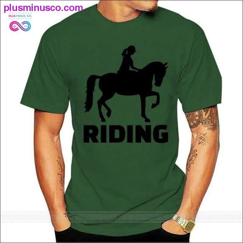 Camiseta Finlândia Horse Riding Girl Club Tamanho Grande Azul Marinho - plusminusco.com