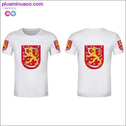 FINLAND T-shirt custom men's t-shirt Finland Sweden Finnish - plusminusco.com