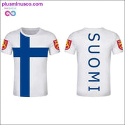 FINNLAND T-Shirt individuelles Herren-T-Shirt Finnland Schweden Finnisch - plusminusco.com