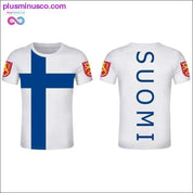FINLAND T-shirt custom men's t-shirt Finland Sweden Finnish - plusminusco.com