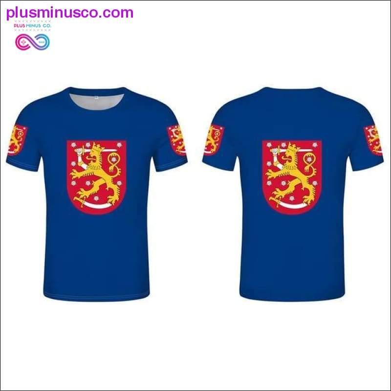 FINLAND T-shirt custom men's t-shirt Finland Sweden Finnish - plusminusco.com