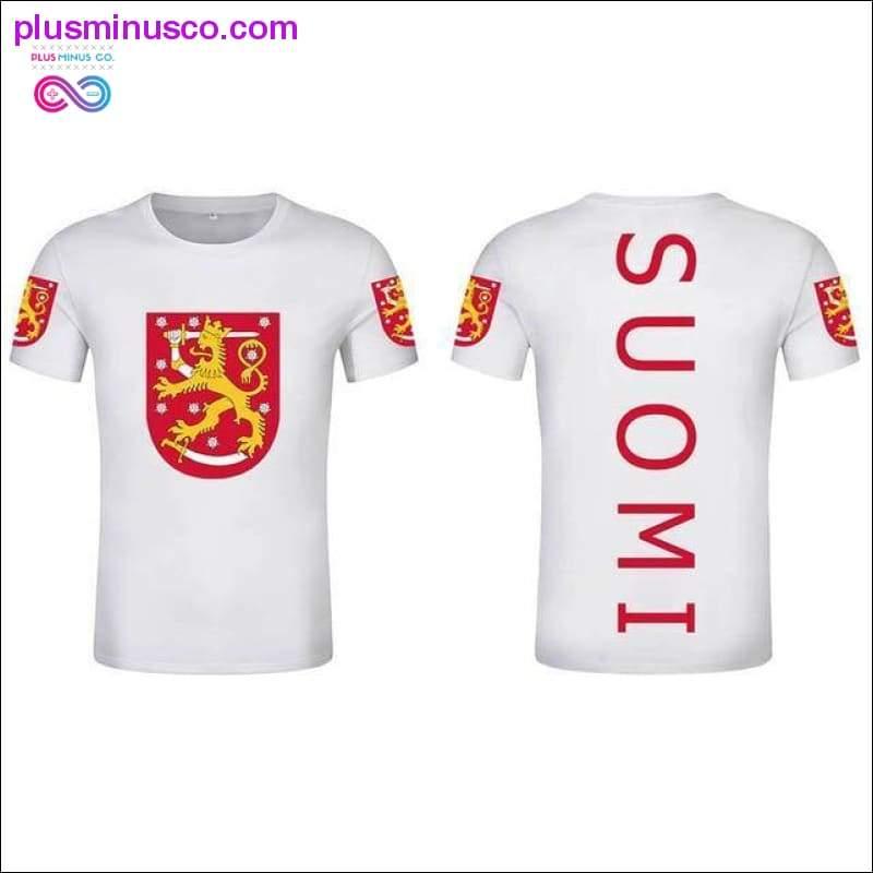 FINLAND T-shirt custom men's t-shirt Finland Sweden Finnish - plusminusco.com