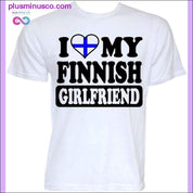 FINNISH GIRLFRIEND FINLAND FLAG T-SHIRTS JOKE GIFTS REGALO - plusminusco.com