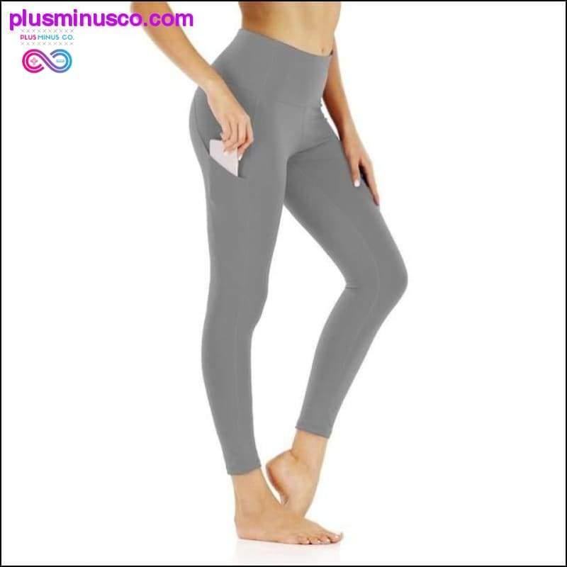 Fitness Sport Leggings Tajice Slim Yoga Pants - plusminusco.com