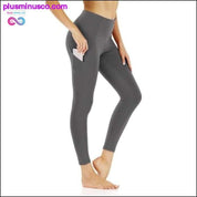 Fitness Sport Leggings -sukkahousut Slim Yoga Pants - plusminusco.com