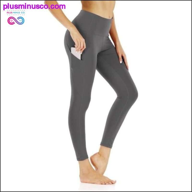 Leggings de sport fitness collants pantalons de yoga minces - plusminusco.com