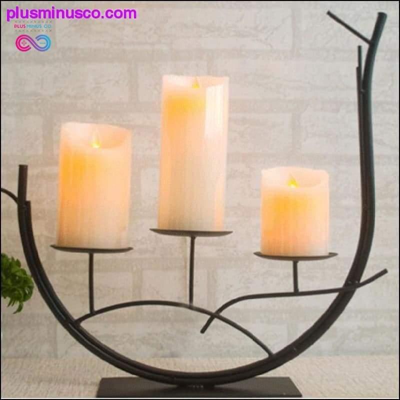 Flameless Remote Control Led Wax Candle Wireless Timer Led - plusminusco.com