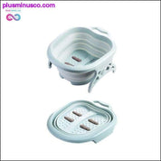Foldable Footbath Plain Foaming Massage Bucket Plastic Foot - plusminusco.com