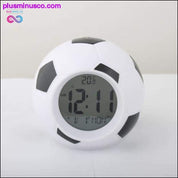 ساعة كرة القدم لكرة القدم الرقمية تعرض درجة الحرارة بالإضاءة الخلفية - plusminusco.com