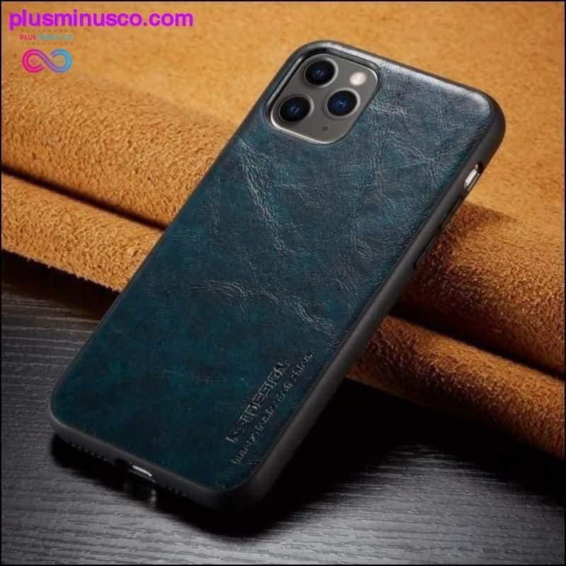  11 Pro Max Case Luxury Slim Leather - plusminusco.com