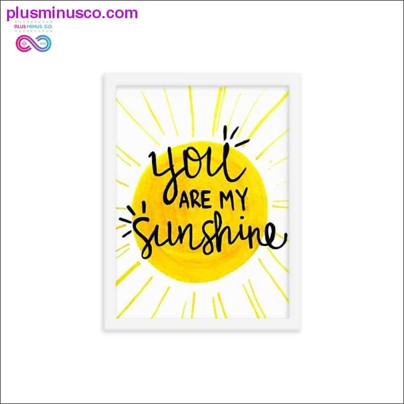 Framed poster - plusminusco.com