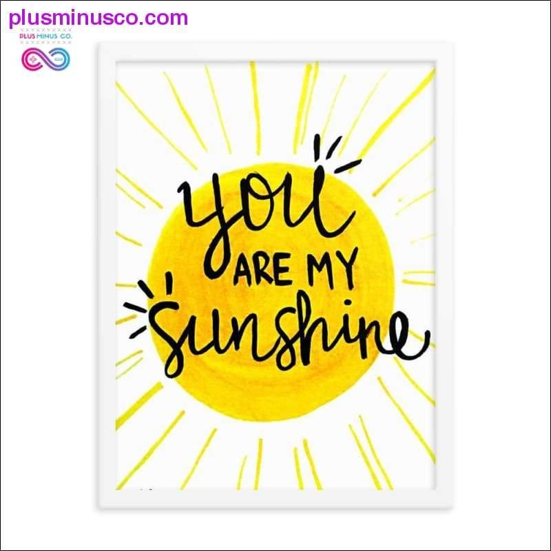 Framed poster - plusminusco.com