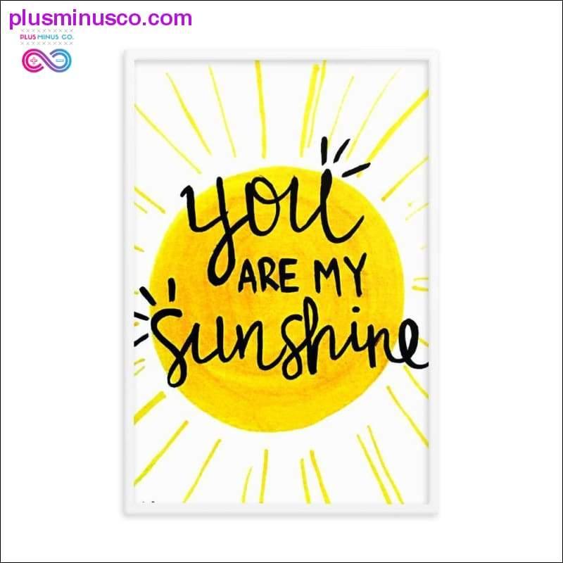 Framed poster - plusminusco.com