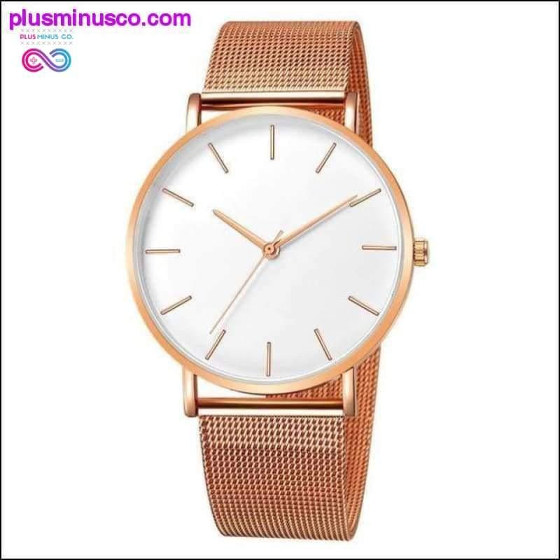 Free Shipping Women Watch Mesh Stainless Steel Bracelet - plusminusco.com