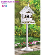 Freestanding Victorian Birdhouse ll PlusMinusco.com - plusminusco.com