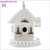 Freestanding Victorian Birdhouse ll PlusMinusco.com - plusminusco.com