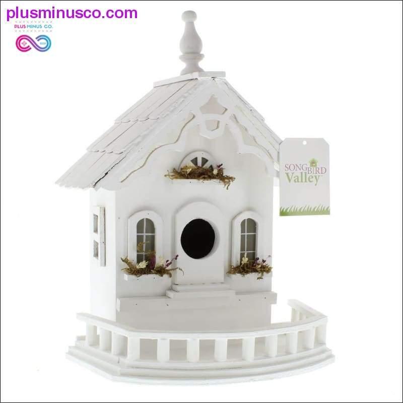 Freestanding Victorian Birdhouse ll PlusMinusco.com - plusminusco.com