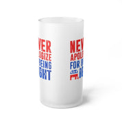 Frosted Glass Beer Mug - plusminusco.com