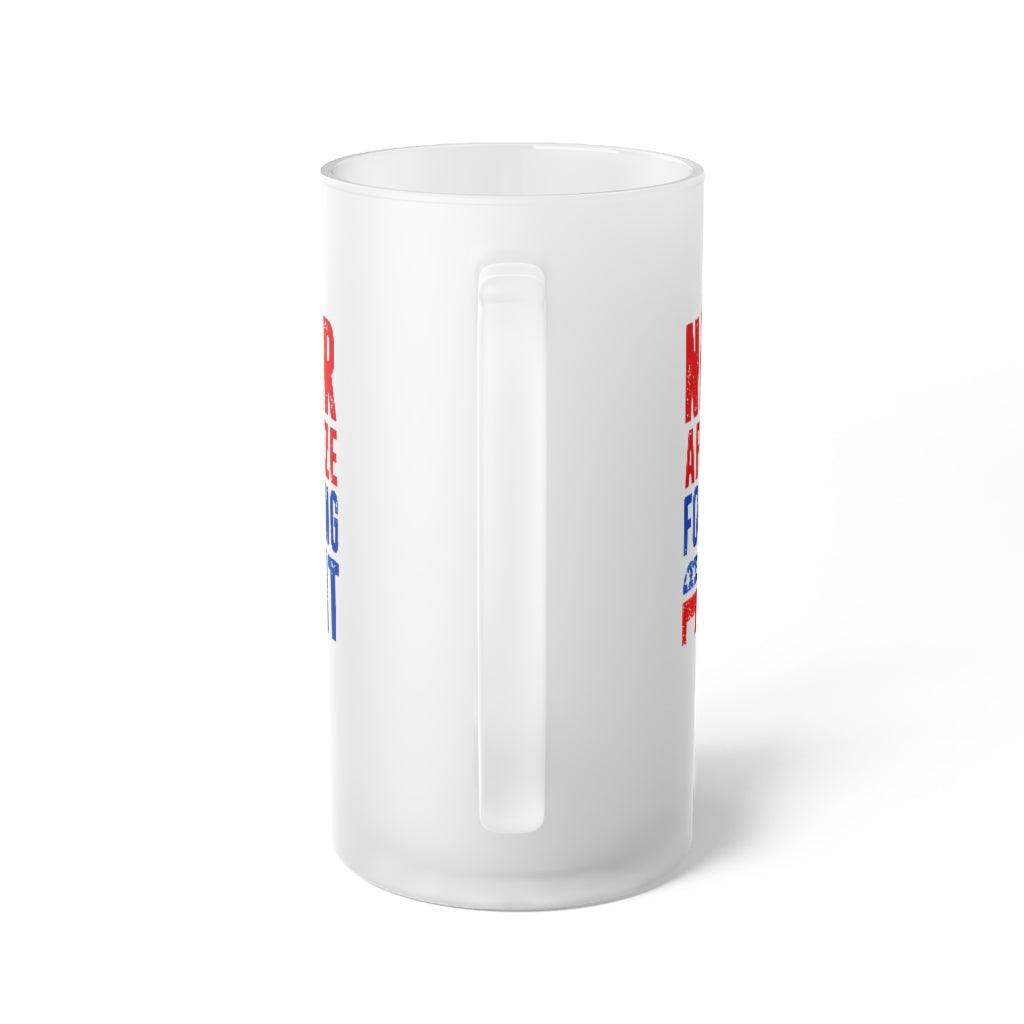 Frosted Glass Beer Mug - plusminusco.com