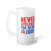 Frosted Glass Beer Mug - plusminusco.com