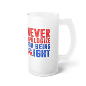 Frosted Glass Beer Mug - plusminusco.com