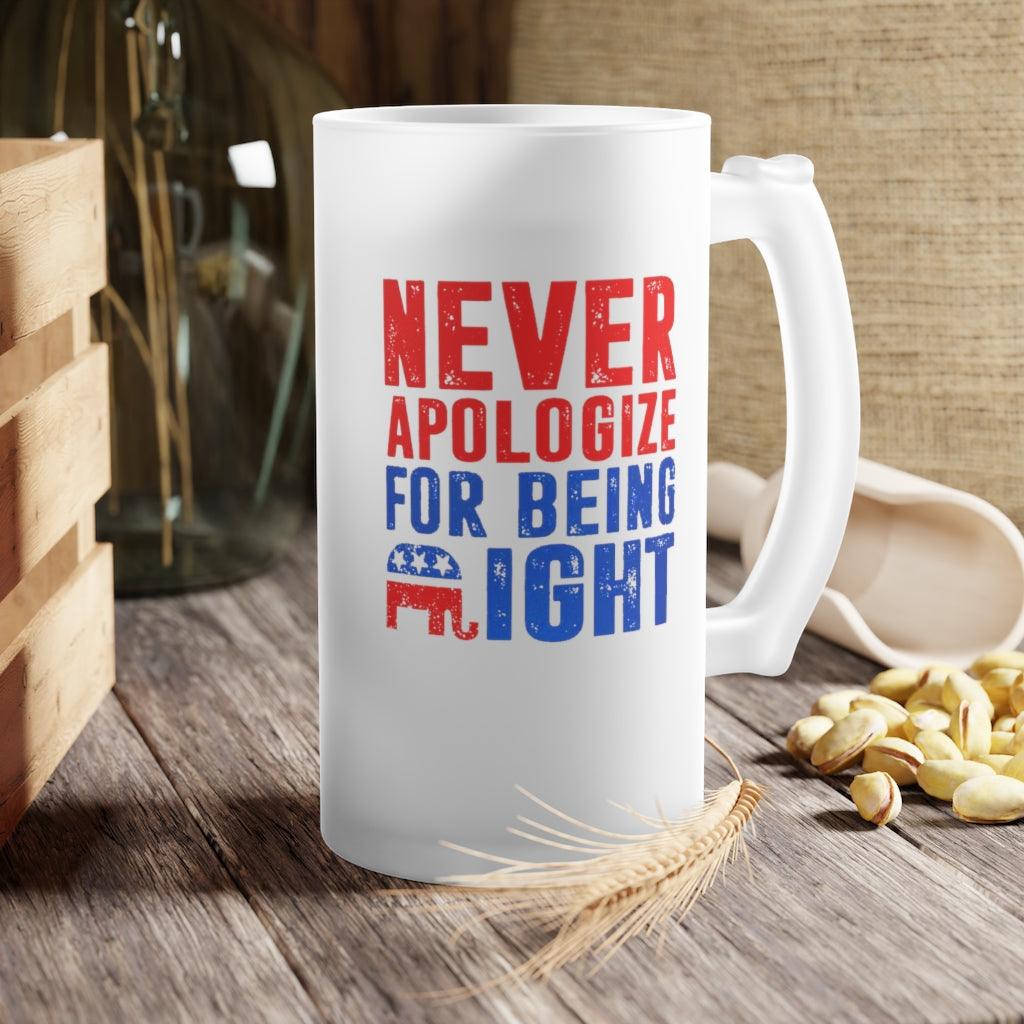 Frosted Glass Beer Mug - plusminusco.com