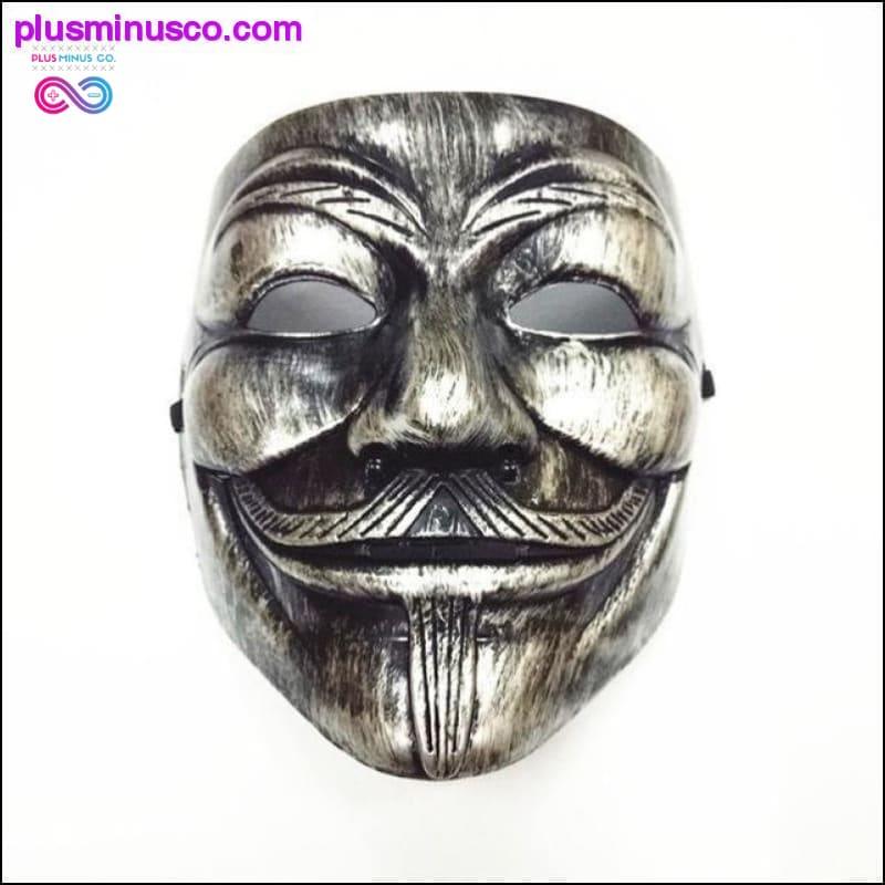 Máscaras faciales completas para Halloween, Carnaval veneciano, Fantasía - plusminusco.com
