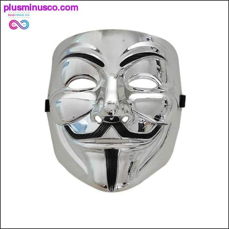 Hel ansigtsmasker til Halloween, Venetiansk karneval, Fancy - plusminusco.com