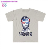 मजेदार अब्राहम लिंकन टी-शर्ट - प्लसमिनस्को.कॉम