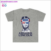 Көңілді Авраам Линкольн футболкасы - plusminusco.com