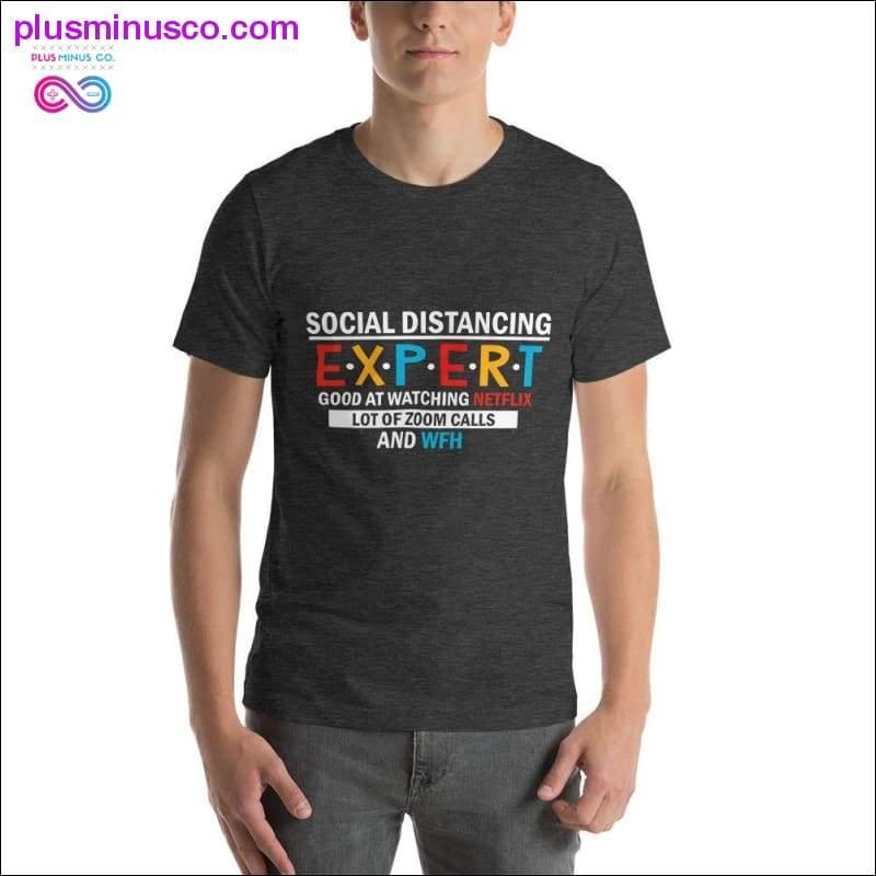 Funny social Distancing Short-Sleeve Social Distancing - plusminusco.com
