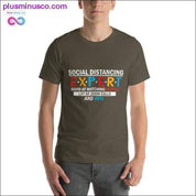 Funny social Distancing Short-Sleeve Social Distancing - plusminusco.com