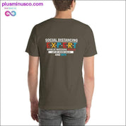 Funny social Distancing Short-Sleeve Social Distancing - plusminusco.com