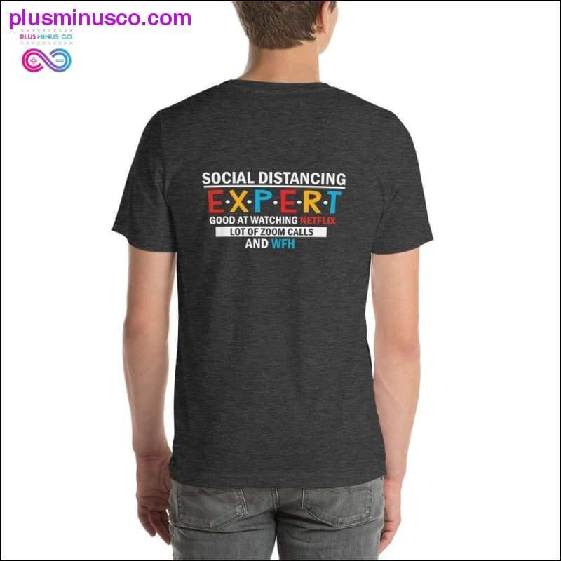 Funny social Distancing Short-Sleeve Social Distancing - plusminusco.com
