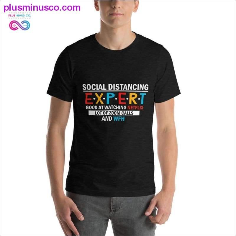 Funny social Distancing Short-Sleeve Social Distancing - plusminusco.com
