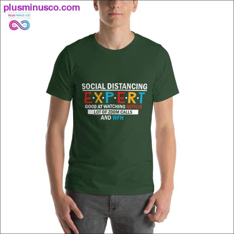 Funny social Distancing Short-Sleeve Social Distancing - plusminusco.com