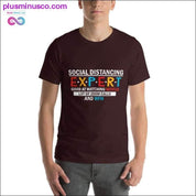 Funny social Distancing Short-Sleeve Social Distancing Tee - plusminusco.com