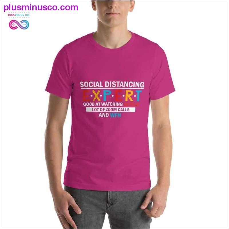 Komik sosyal mesafe Kısa kollu sosyal mesafe - plusminusco.com