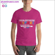Distanțare socială amuzantă Distanțare socială cu mânecă scurtă - plusminusco.com