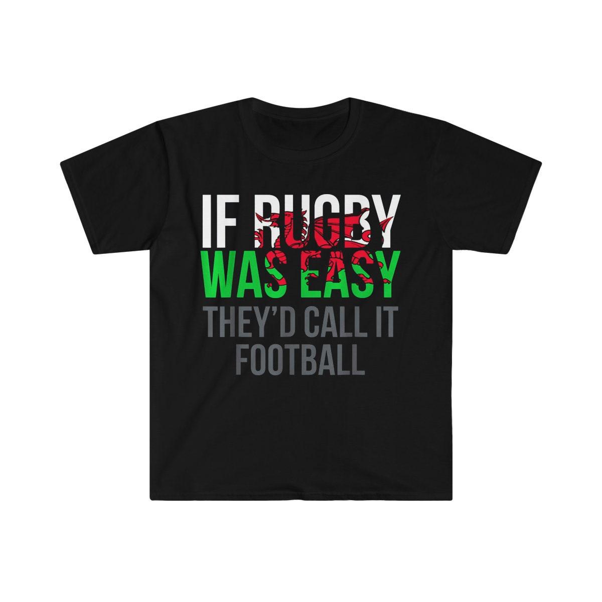 Funny Welsh Rugby - Wales Rugby T-Shirt, Rugby Fan | rugby gifts | rugby player shirt | rugby team, rugby mom, rugby player, crazy fan - plusminusco.com