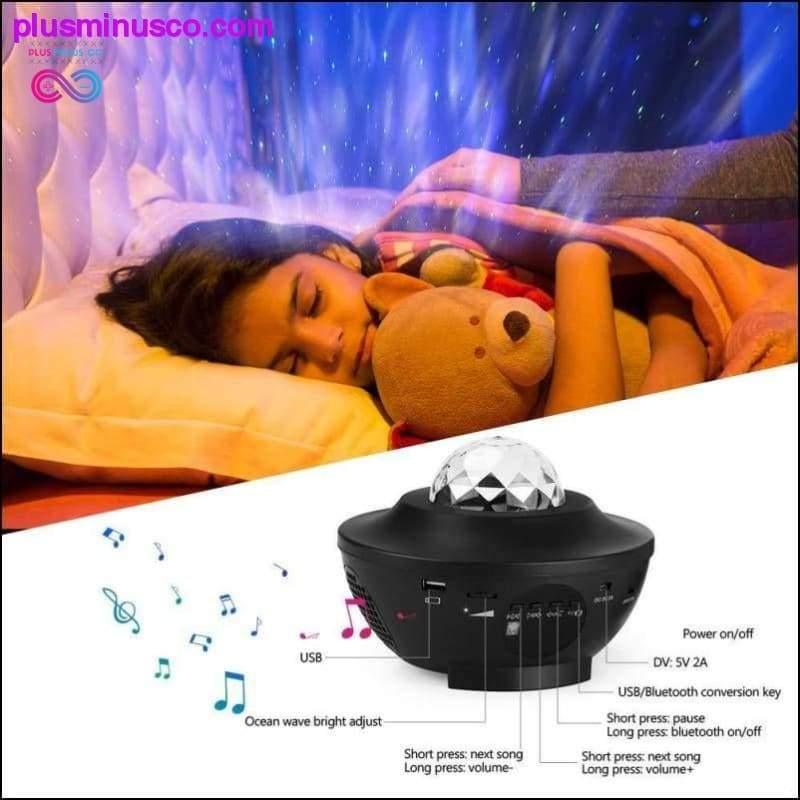 Galaxy Starry Night Lamp LED Star Projector Night Light - plusminusco.com