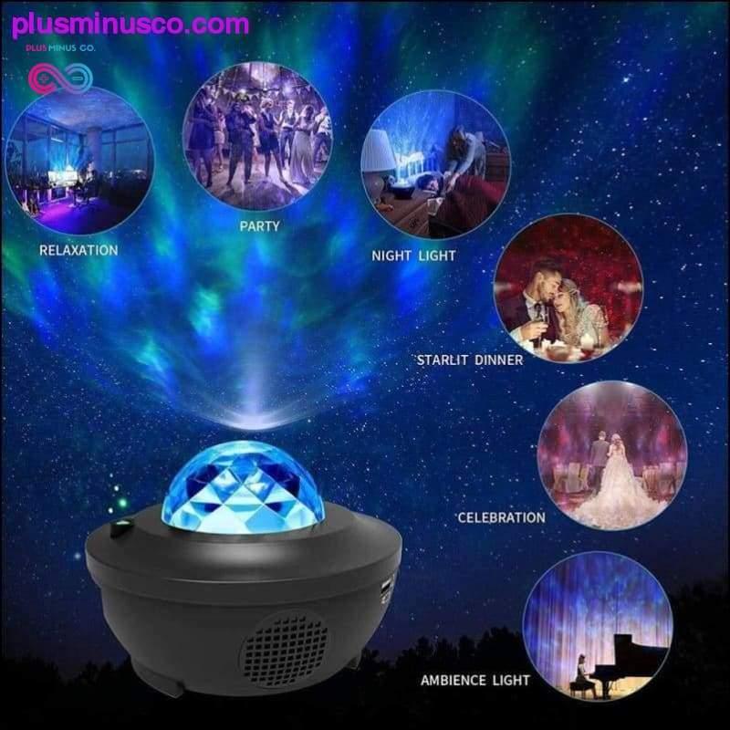 Galaxy Starry Night Lamp LED Star Projector Night Light - plusminusco.com