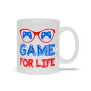 Game For Life Mugs, Gamer Gift, Gaming Present, Gift for Him, Gamer Mug, Video Game Mugs, Gamer Gift, Nerdy Mugs, Mug For Gamers - plusminusco.com