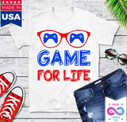 Žaidimas visam gyvenimui marškinėliai || Žaidėjų marškinėliai || Žaidimų marškinėliai || Žaidimas Life Shirt || Žaidėjo dovana || Vaizdo žaidimų marškinėliai || Dovana vaikinui – plusminusco.com