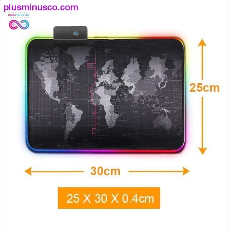 Gaming Mouse Pad Computer Mousepad Large Mouse Pad Gamer RGB - plusminusco.com