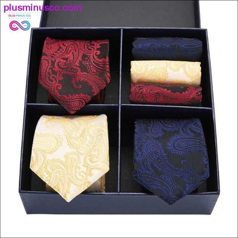 Gift box Pack Mens Tie Skinny Pink palid 100% Silk Classic - plusminusco.com