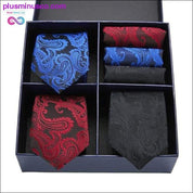 Gift box Pack Mens Tie Skinny Pink palid 100% Silk Classic - plusminusco.com