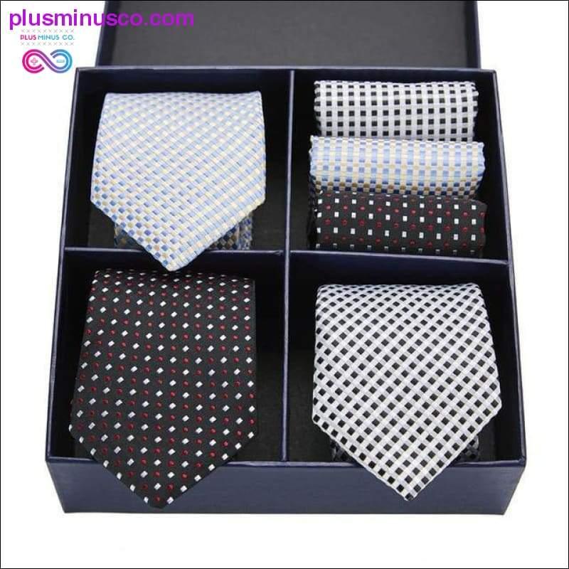 Gift box Pack Mens Tie Skinny Pink palid 100% Silk Classic - plusminusco.com
