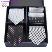 Gift box Pack Mens Tie Skinny Pink palid 100% Silk Classic - plusminusco.com