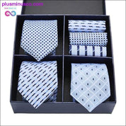 Gift box Pack Mens Tie Skinny Pink palid 100% Silk Classic - plusminusco.com